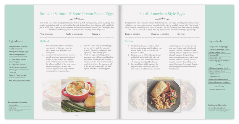 Amcarmen's Kitchen Sneak Peak Cookbook