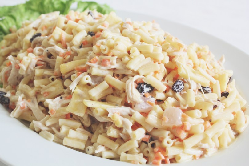 Filipino-style Chicken Macaroni Salad