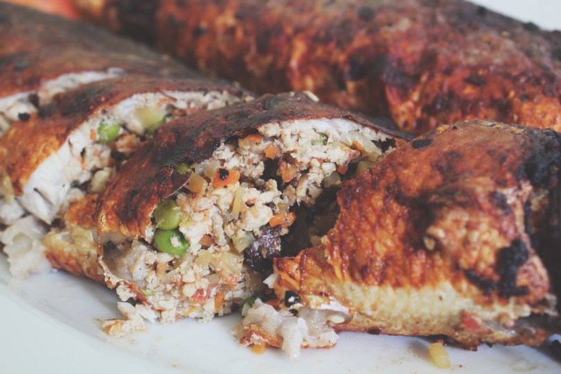 Rellenong Bangus (Stuffed Milkfish)