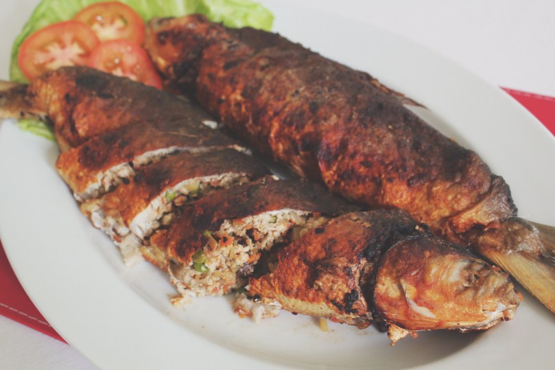 Rellenong Bangus (Stuffed Milkfish)