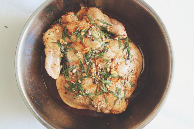 Chilli, Paprika, Tarragon, & Worcestershire Roast Chicken Ingredients