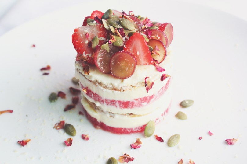 Strawberry & Watermelon Cake