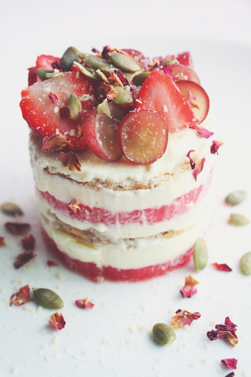 Strawberry & Watermelon Cake