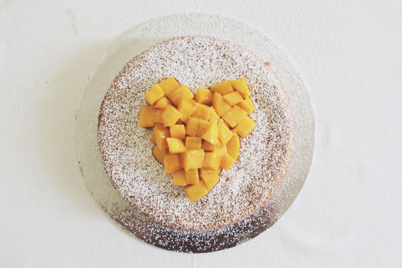 Moist Mango Pound Cake