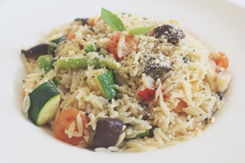 Risoni al Ratatouille