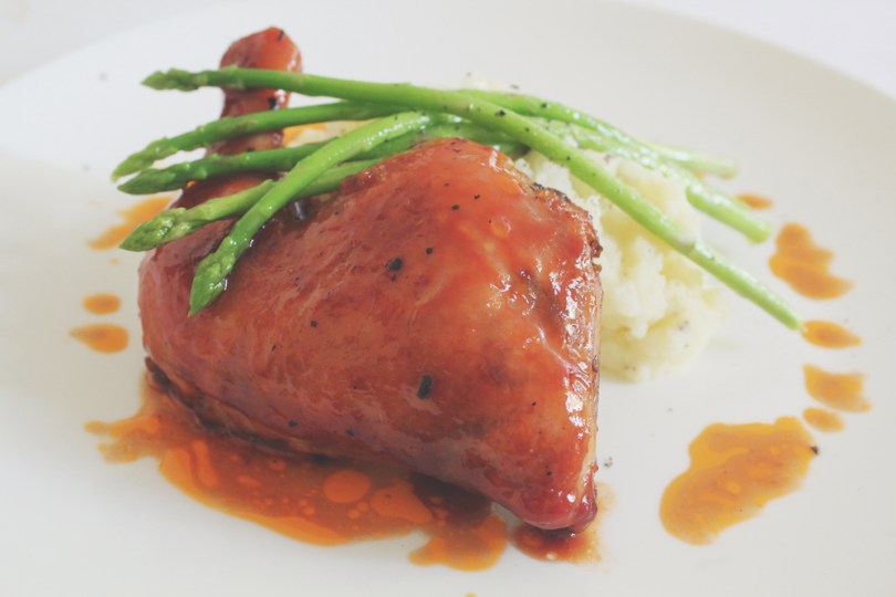 Bourbon & Maple Glazed Chicken