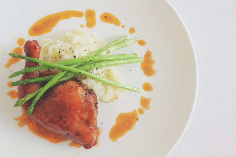 Bourbon & Maple Glazed Chicken