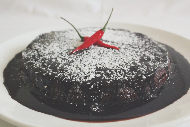 Chilli Chocolate & Cinnamon Cake