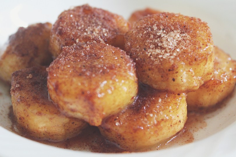 Pan-fried Cinnamon Bananas