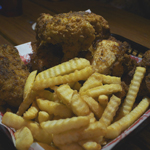 Fried Chicken and Fries