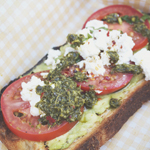 THE GARDEN BAR LUNCH: SMASHED AVOCADO