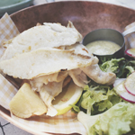 SHED MAINS: GRILLED MARKET-FRESH FISH OF THE DAY (WHITE FISH)