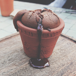 DESSERTS: SELF SAUCING CHOCOLATE PUDDING