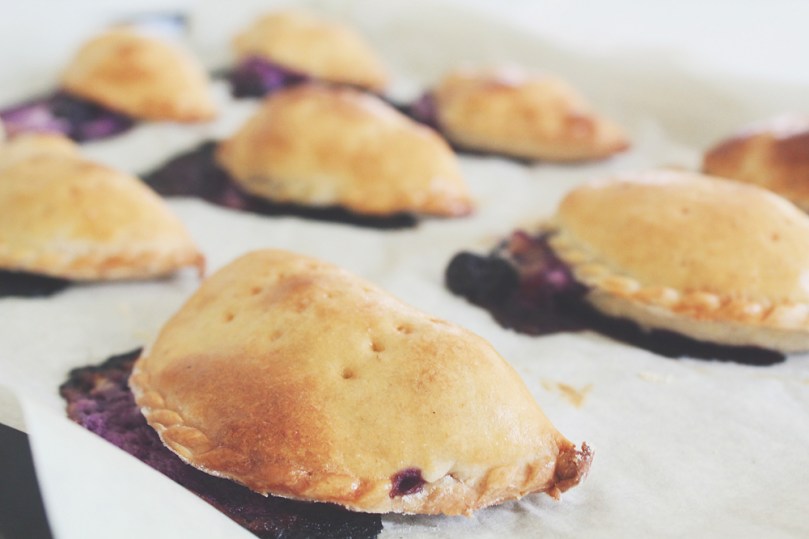 Blueberry Goat Cheese Empanadas
