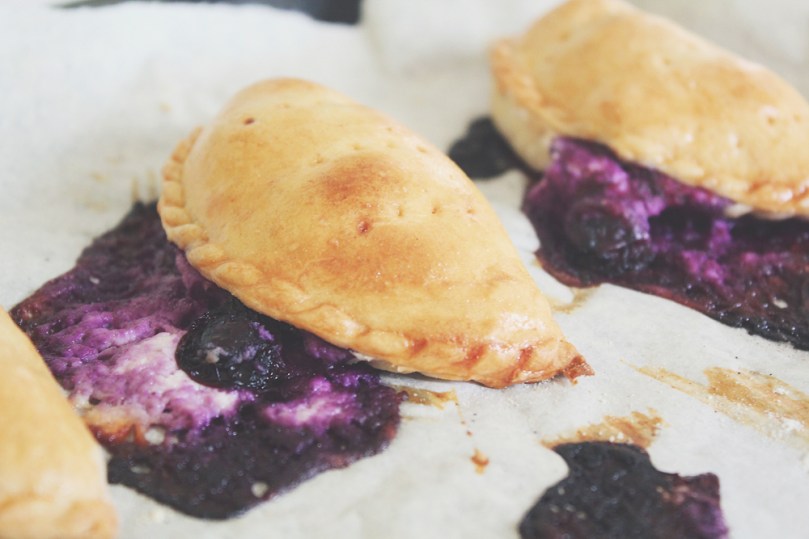 Blueberry Goat Cheese Empanadas