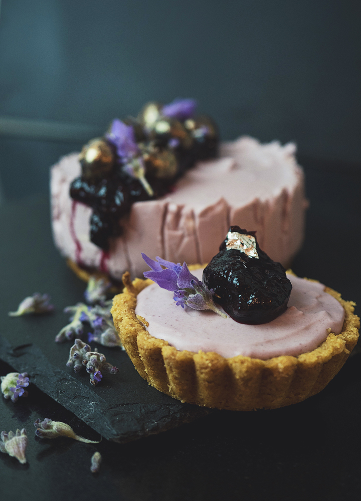Blueberry Cheesecake Tarts (Gluten Free)