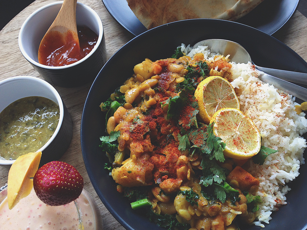 Curried Lentil & Vegetable Stew