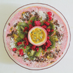 Raspberry & Passionfruit Smoothie Bowl