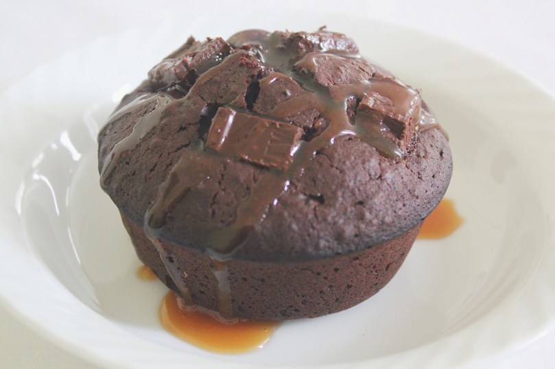 Breakfast Muffins: Brownie, Salted Caramel & Avocado Gelato