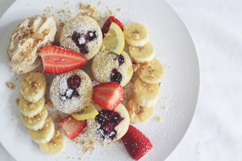 Mini Mixed Berry Pancakes