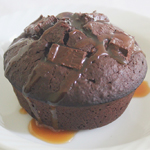 Brownie, Salted Caramel & Avocado Gelato