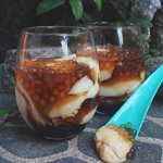Taho (Silken Tofu with Syrup & Tapioca Pearls)