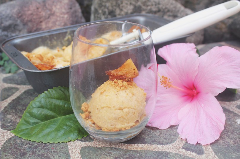 Spice-roasted Pineapple Nice Cream