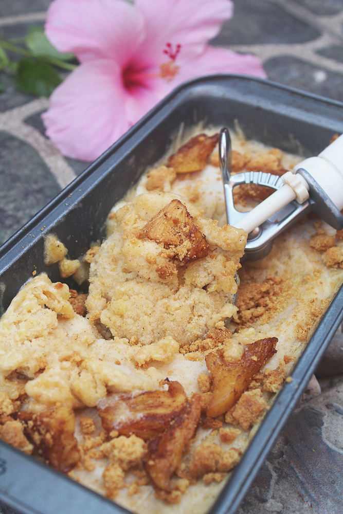 Spice-roasted Pineapple Nice Cream