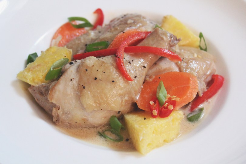 Pininyahang Manok (Pineapple Chicken)