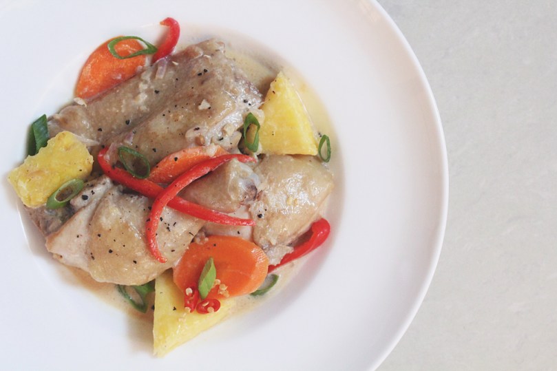 Pininyahang Manok (Pineapple Chicken)