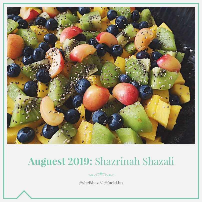 Auguest 2019: Shazrinah Shazali