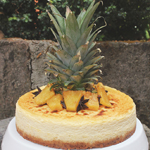 Spice-roasted Pineapple Cheesecake