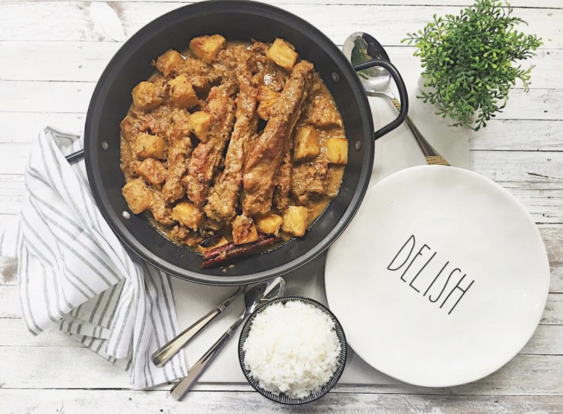 Pineapple & Coconut Braised Pork Ribs