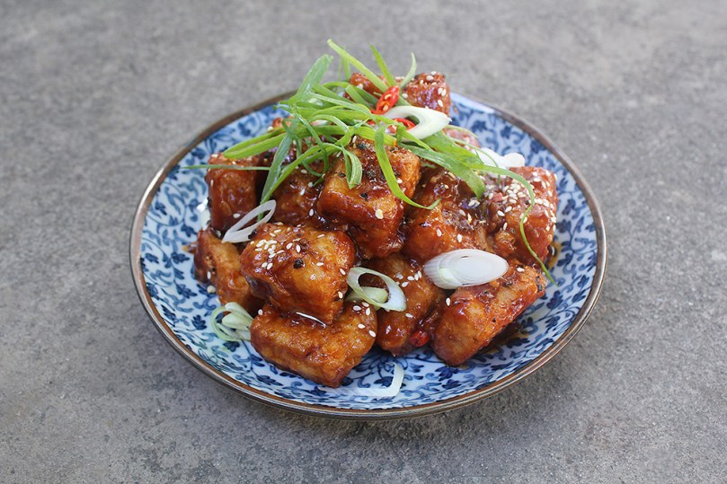Crispy Sweet & Sour Tofu