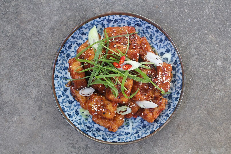 Crispy Sweet & Sour Tofu