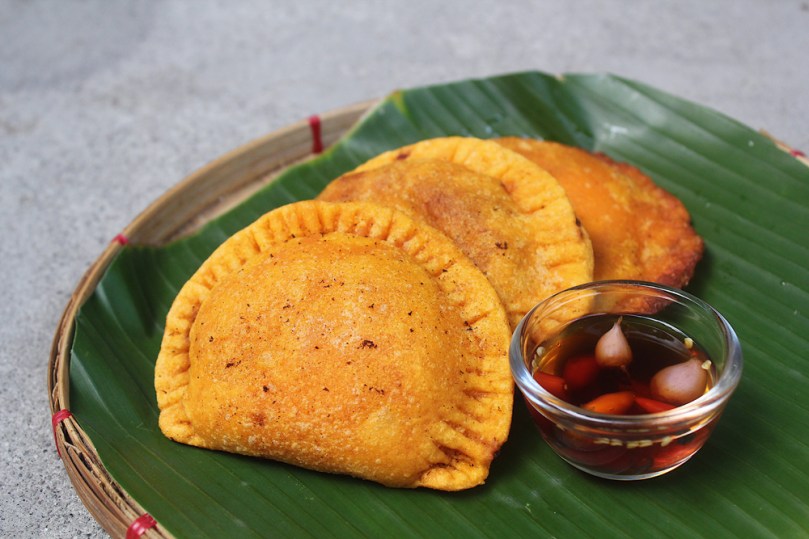 Vegetarian Ilocos-style Empanada