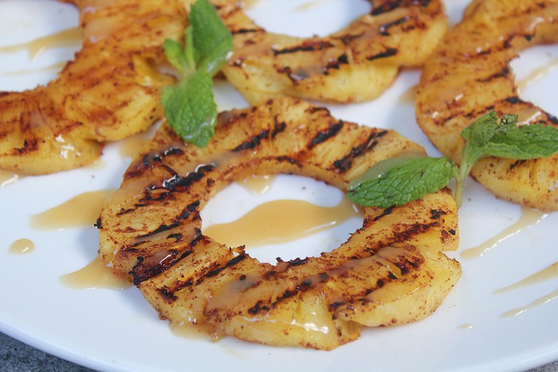 Grilled Pineapple Dessert