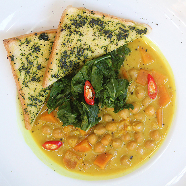 Vegan Turmeric, Chickpea, and Sweet Potato Stew