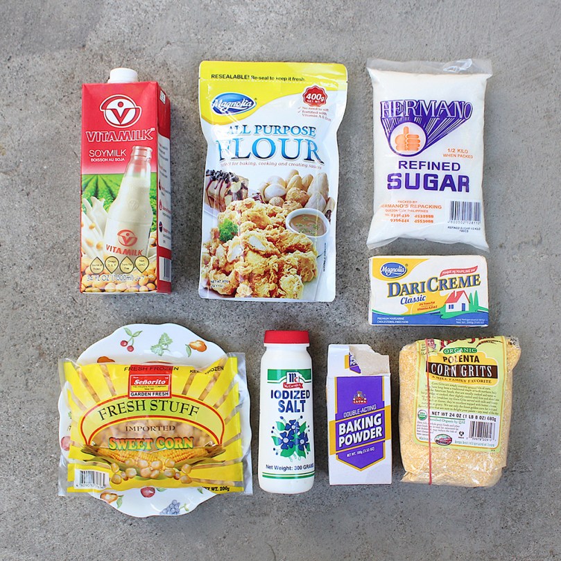 Mexican Sweet Corn Cake Ingredients