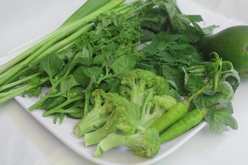 Super Green Shakshuka Ingredients