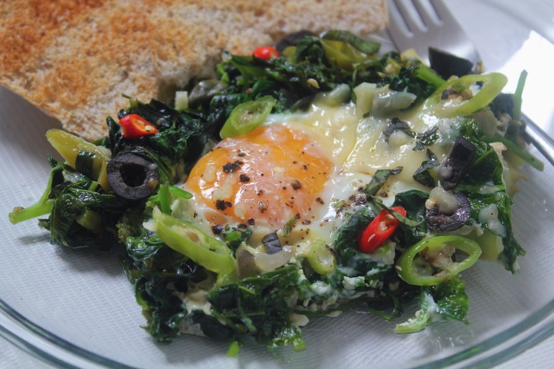 Super Green Shakshuka