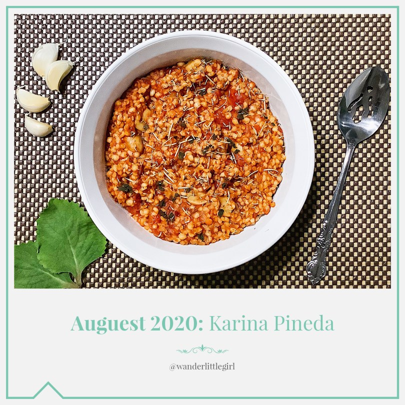 Auguest 2020: Karina Pineda