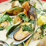 Thai Green Curry Mussels