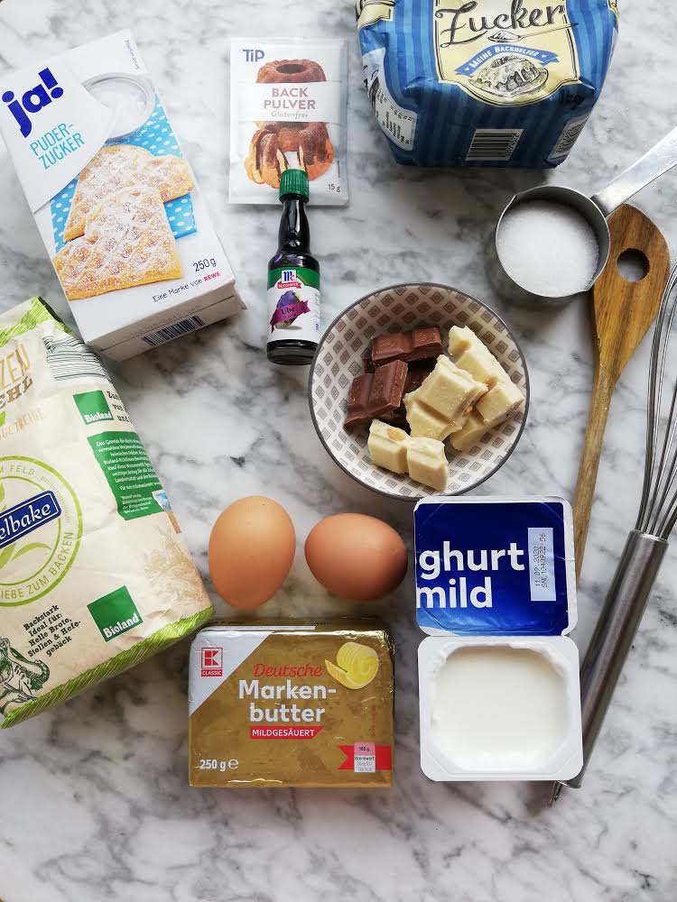 Ube-glazed Doughnuts Ingredients