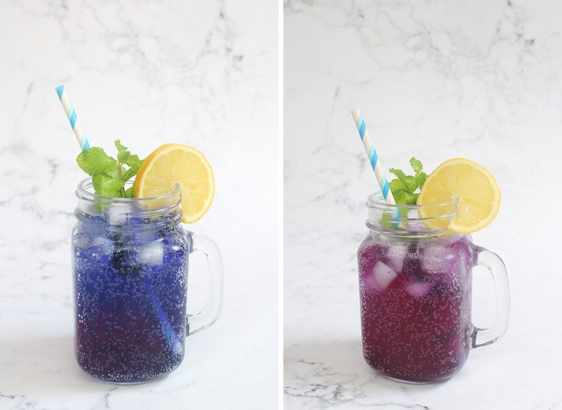 Magic Butterfly Pea Lemonade