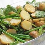 Potato Salad with Green Beans & Asparagus