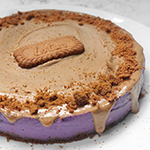 Ube Biscoff Cheesecake
