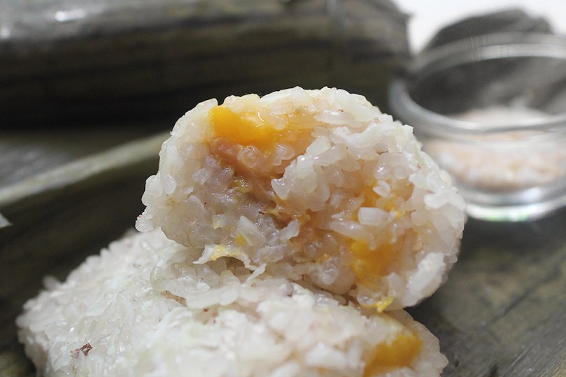 Num Ansom Chek (Rolled Banana Rice Cake)