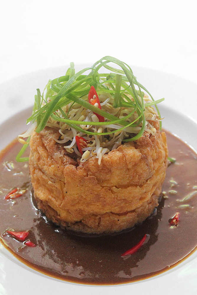 Tahu Telur (Indonesian Tofu Omelette)