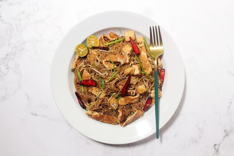 Khua Mee (Fried &amp; Caramelised Rice Noodles)